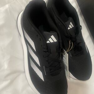 Adidas Duramo SL Men's Black and White Athletic Sneakers